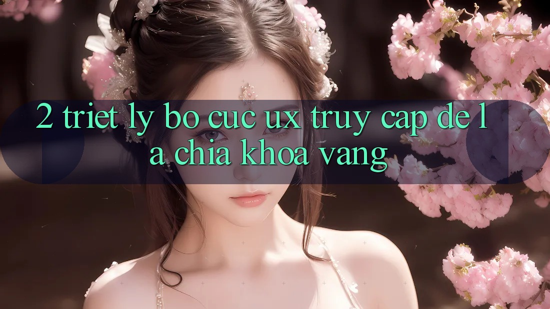 2. Triết Lý Bố cục UX: “Truy Cập Dễ” Là Chìa Khóa Vàng