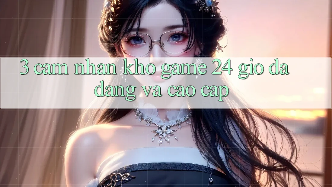 3. Cảm nhận Kho Game 24 Giờ Đa Dạng Và Cao cấp