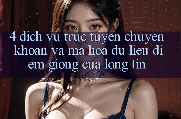 4. Dịch vụ trực tuyến Chuyển khoản Và Mã hóa dữ liệu: Điểm Giống Của Lòng Tin