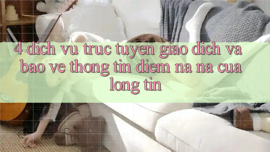 4. Dịch vụ trực tuyến Giao Dịch Và Bảo vệ thông tin: Điểm Na ná Của Lòng Tin 4. Dịch vụ trực tuyến Giao Dịch Và Bảo vệ thông tin: Điểm Na ná Của Lòng Tin