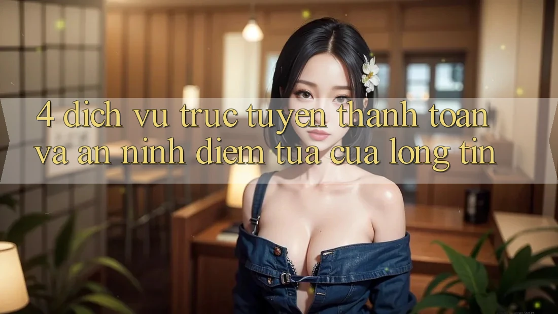 4. Dịch vụ trực tuyến Thanh toán Và An ninh: Điểm Tựa Của Lòng Tin 4. Dịch vụ trực tuyến Thanh toán Và An ninh: Điểm Tựa Của Lòng Tin