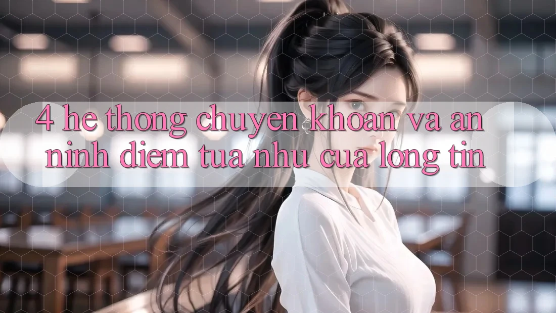 4. Hệ Thống Chuyển khoản Và An ninh: Điểm Tựa như Của Lòng Tin