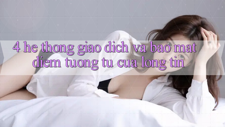 4. Hệ Thống Giao Dịch Và Bảo Mật: Điểm Tương tự Của Lòng Tin