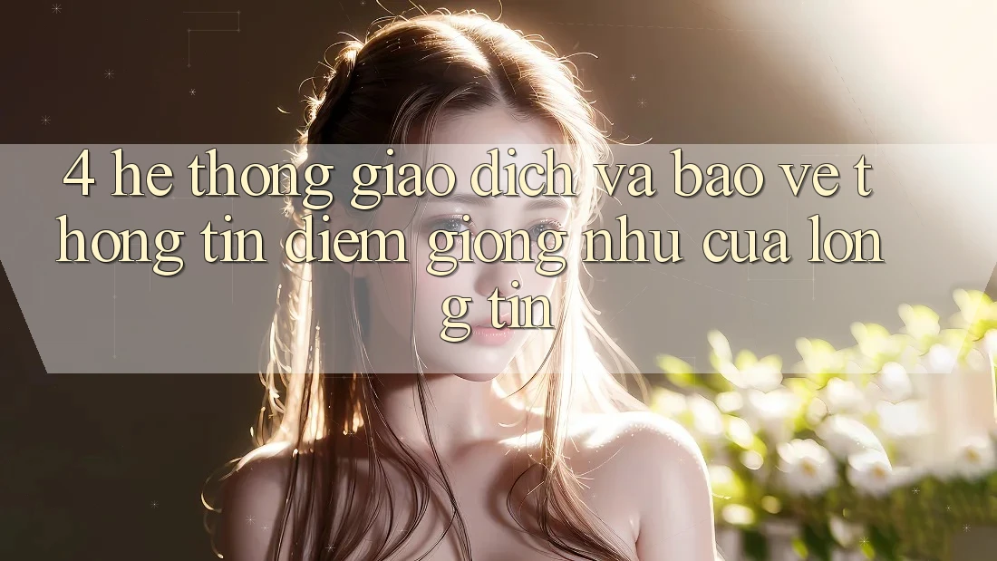4. Hệ Thống Giao Dịch Và Bảo vệ thông tin: Điểm Giống như Của Lòng Tin 4. Hệ Thống Giao Dịch Và Bảo vệ thông tin: Điểm Giống như Của Lòng Tin