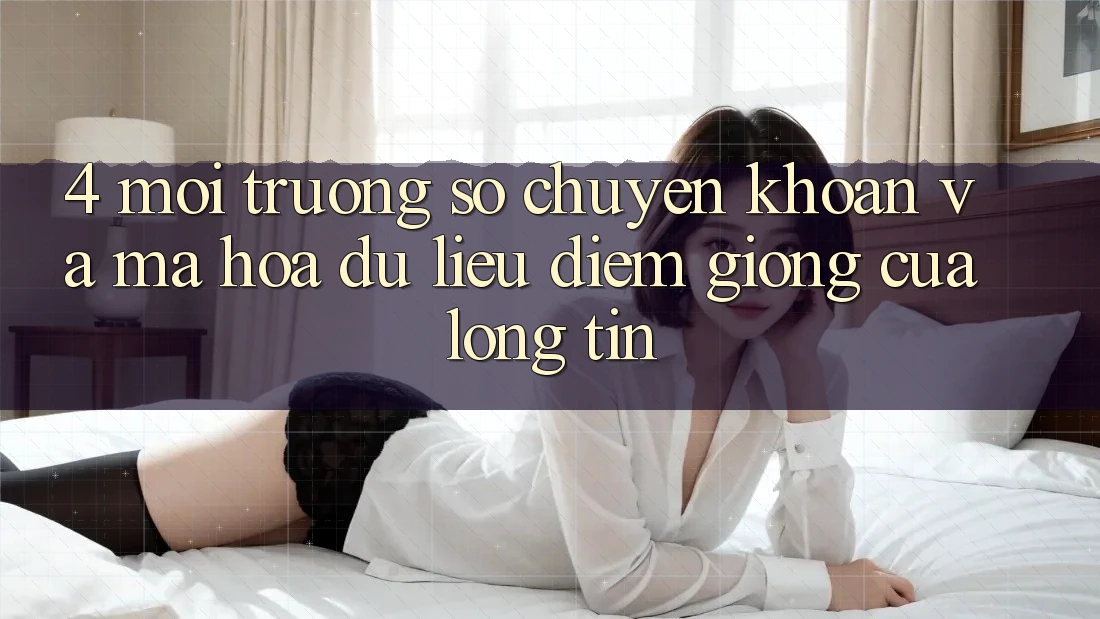 4. Môi trường số Chuyển khoản Và Mã hóa dữ liệu: Điểm Giống Của Lòng Tin