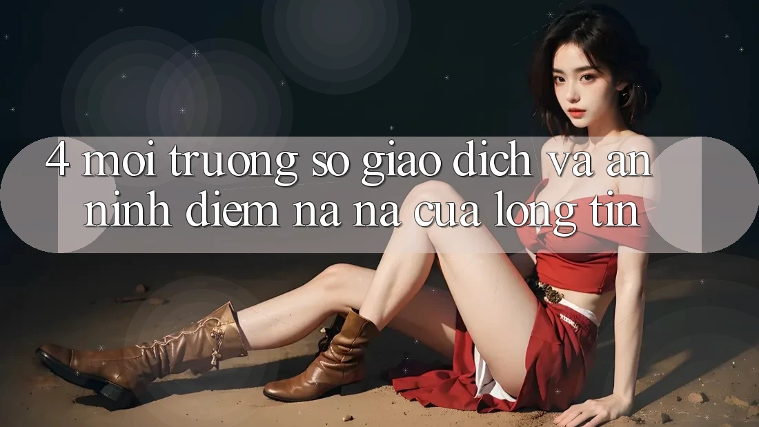 4. Môi trường số Giao Dịch Và An ninh: Điểm Na ná Của Lòng Tin