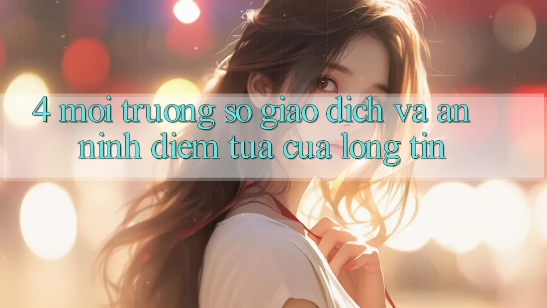 4. Môi trường số Giao Dịch Và An ninh: Điểm Tựa Của Lòng Tin