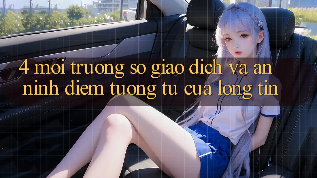 4. Môi trường số Giao Dịch Và An ninh: Điểm Tương tự Của Lòng Tin