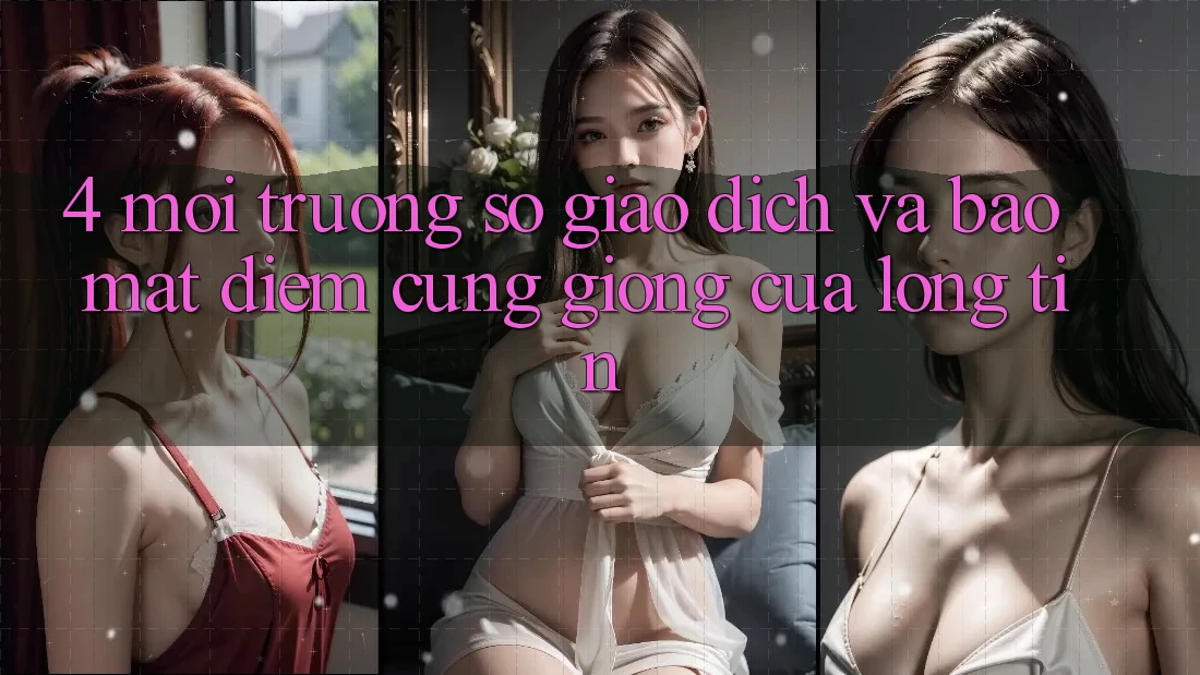 4. Môi trường số Giao Dịch Và Bảo Mật: Điểm Cũng giống Của Lòng Tin