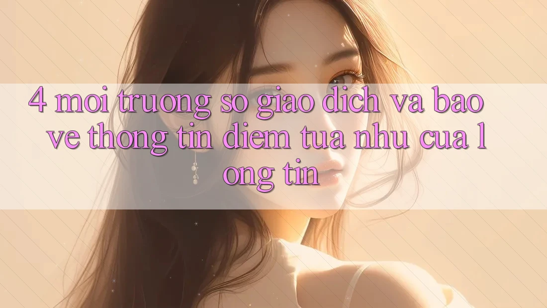 4. Môi trường số Giao Dịch Và Bảo vệ thông tin: Điểm Tựa như Của Lòng Tin