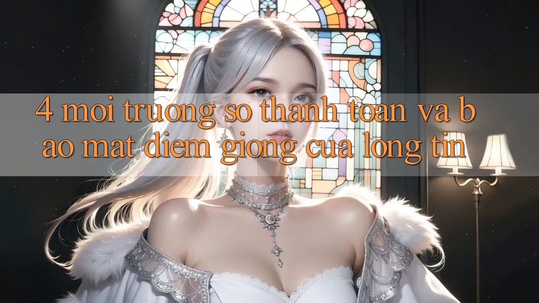 4. Môi trường số Thanh toán Và Bảo Mật: Điểm Giống Của Lòng Tin