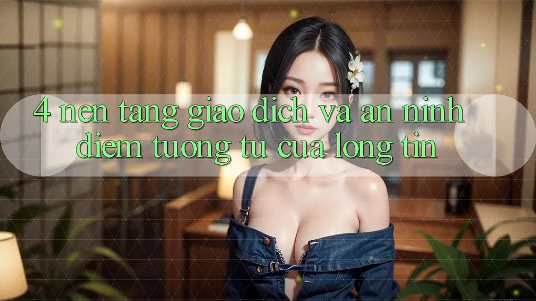 4. Nền tảng Giao Dịch Và An ninh: Điểm Tương tự Của Lòng Tin