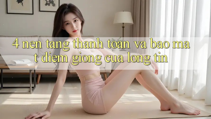 4. Nền tảng Thanh toán Và Bảo Mật: Điểm Giống Của Lòng Tin 4. Nền tảng Thanh toán Và Bảo Mật: Điểm Giống Của Lòng Tin