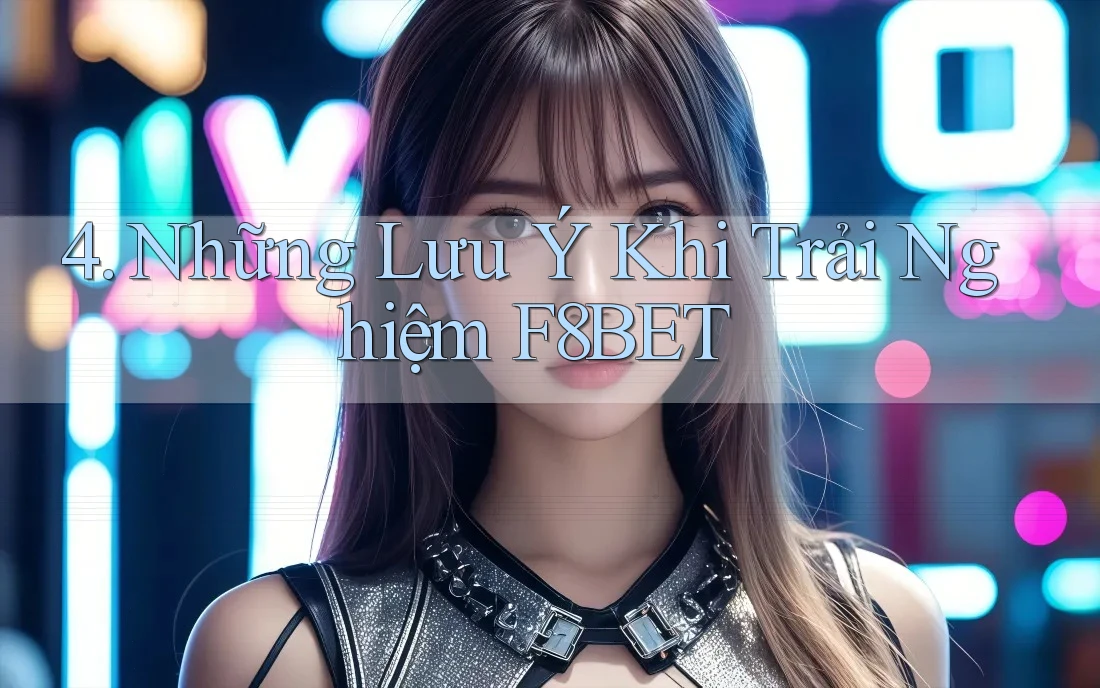 4. Những Lưu Ý Khi Trải Nghiệm F8BET