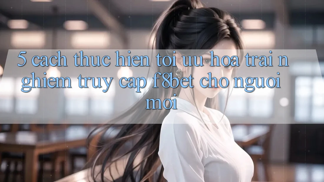 5. Cách thực hiện Tối Ưu Hóa Trải Nghiệm Truy Cập F8bet Cho Người Mới