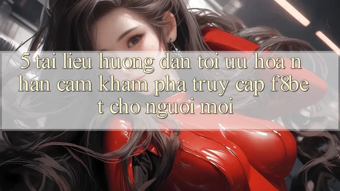 5. Tài liệu hướng dẫn Tối Ưu Hóa Nhận cảm khám phá Truy Cập F8bet Cho Người Mới 5. Tài liệu hướng dẫn Tối Ưu Hóa Nhận cảm khám phá Truy Cập F8bet Cho Người Mới
