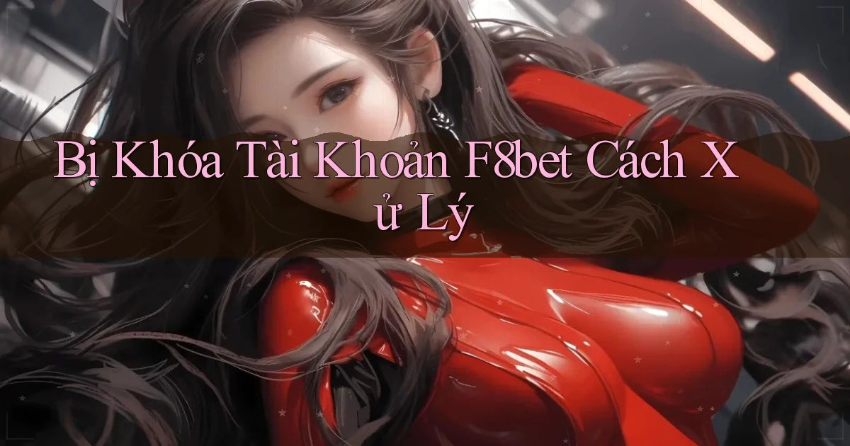 bị khóa tài khoản f8bet cách xử lý