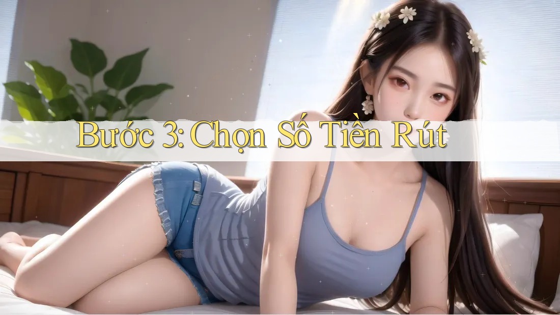 Bước 3: Chọn Số Tiền Rút