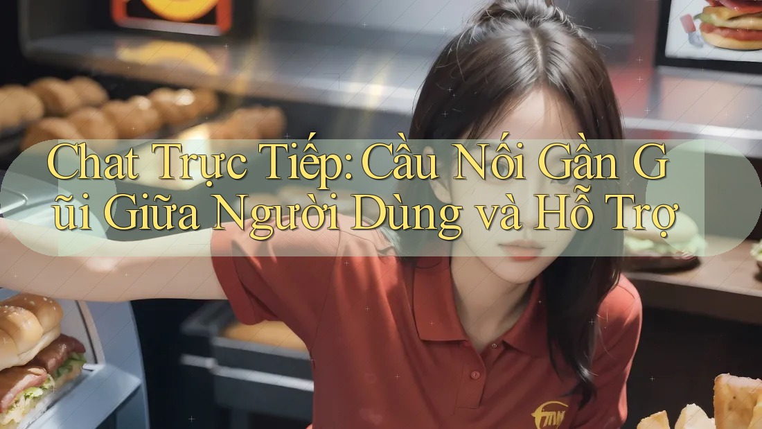 Chat Trực Tiếp: Cầu Nối Gần Gũi Giữa Người Dùng và Hỗ Trợ Chat Trực Tiếp: Cầu Nối Gần Gũi Giữa Người Dùng và Hỗ Trợ