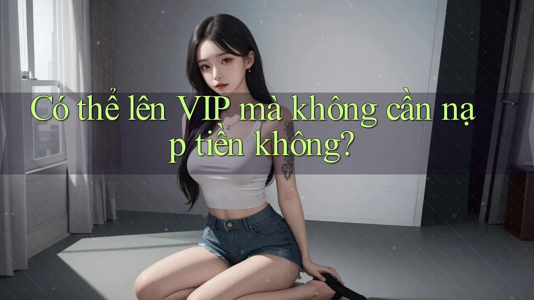 Có thể lên VIP mà không cần nạp tiền không? Có thể lên VIP mà không cần nạp tiền không?