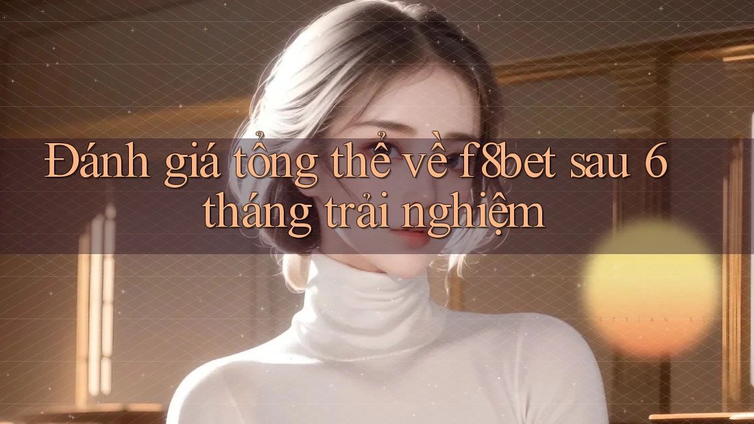 Đánh giá tổng thể về f8bet sau 6 tháng trải nghiệm