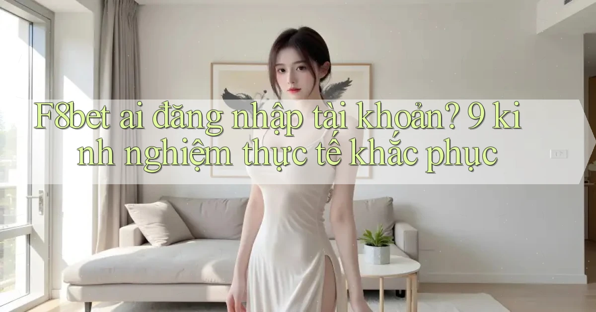 F8bet ai đăng nhập tài khoản 9 kinh nghiệm thực tế khắc phục