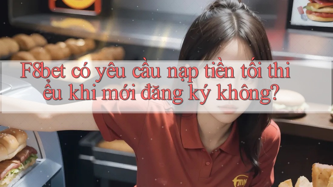 F8bet có yêu cầu nạp tiền tối thiểu khi mới đăng ký không? F8bet có yêu cầu nạp tiền tối thiểu khi mới đăng ký không?