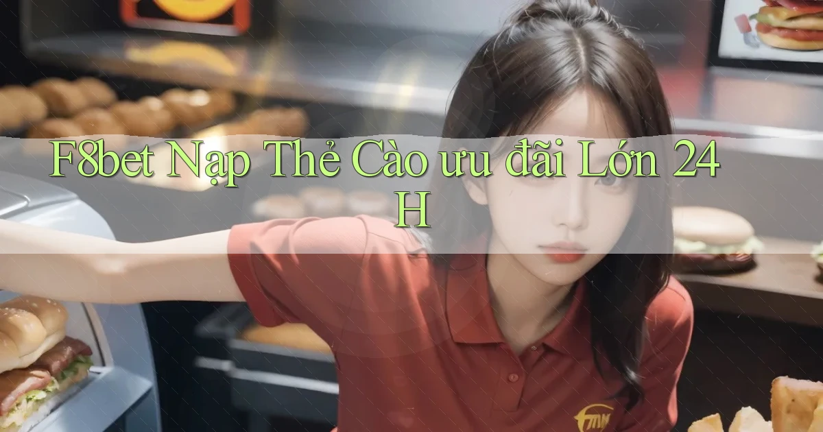 f8bet nạp thẻ cào ưu đãi lớn 24h