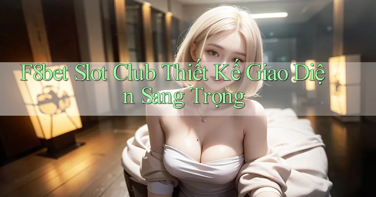 f8bet  slot club thiết kế giao diện sang trọng