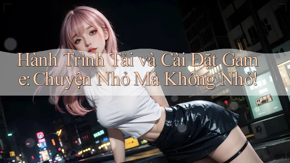 Hành Trình Tải và Cài Đặt Game: Chuyện Nhỏ Mà Không Nhỏ! Hành Trình Tải và Cài Đặt Game: Chuyện Nhỏ Mà Không Nhỏ!