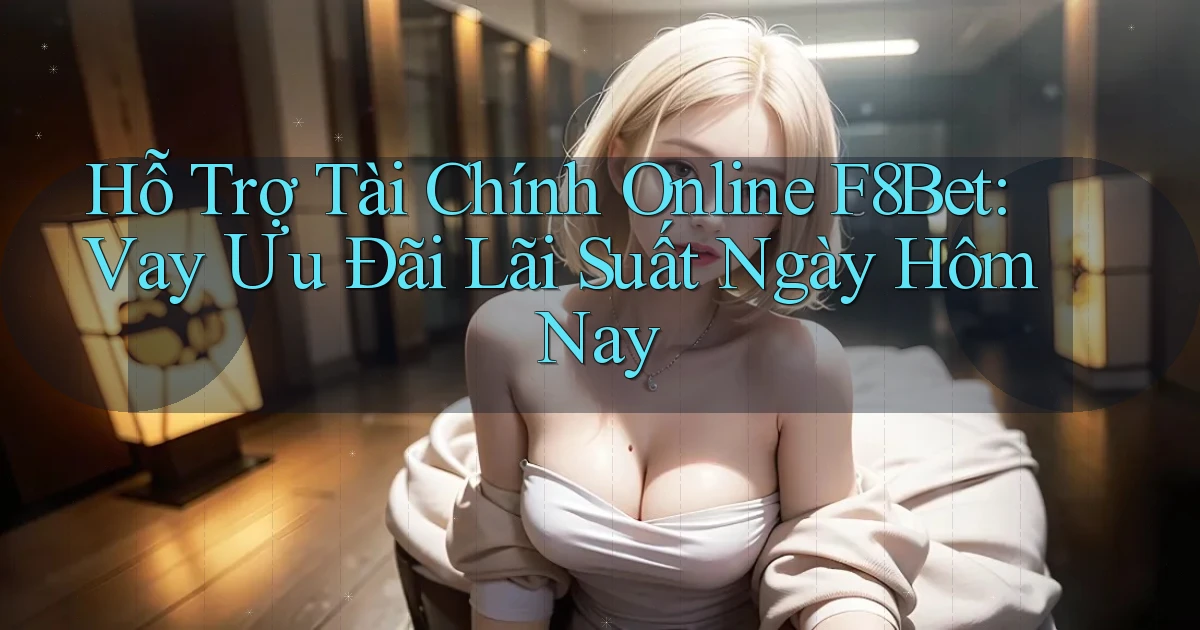 hỗ trợ tài chính online f8bet vay ưu đãi lãi suất ngày hôm nay