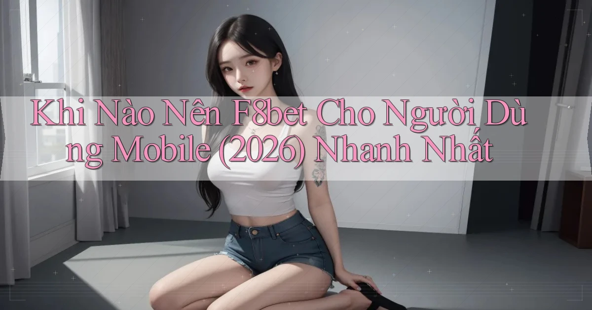 Khi nào nên F8bet cho người dùng mobile (2026) nhanh nhất