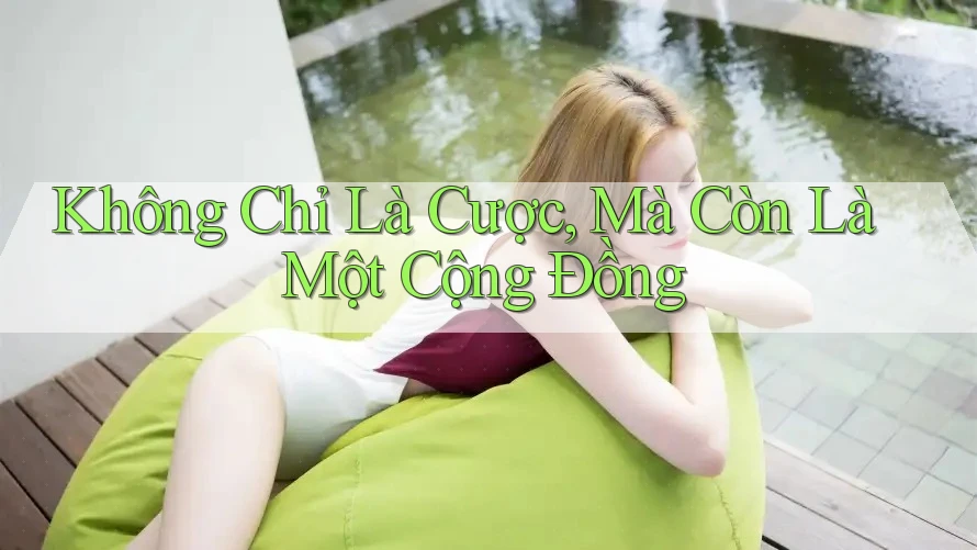 Không Chỉ Là Cược, Mà Còn Là Một Cộng Đồng Không Chỉ Là Cược, Mà Còn Là Một Cộng Đồng