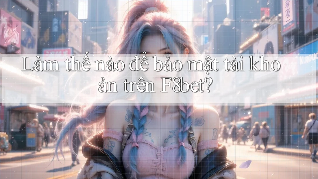 Làm thế nào để bảo mật tài khoản trên F8bet?