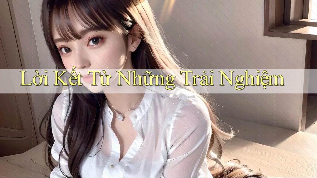 Lời Kết Từ Những Trải Nghiệm Lời Kết Từ Những Trải Nghiệm