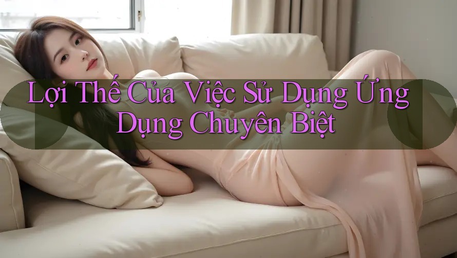 Lợi Thế Của Việc Sử Dụng Ứng Dụng Chuyên Biệt Lợi Thế Của Việc Sử Dụng Ứng Dụng Chuyên Biệt