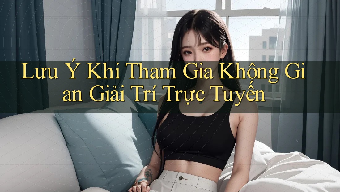 Lưu Ý Khi Tham Gia Không Gian Giải Trí Trực Tuyến Lưu Ý Khi Tham Gia Không Gian Giải Trí Trực Tuyến