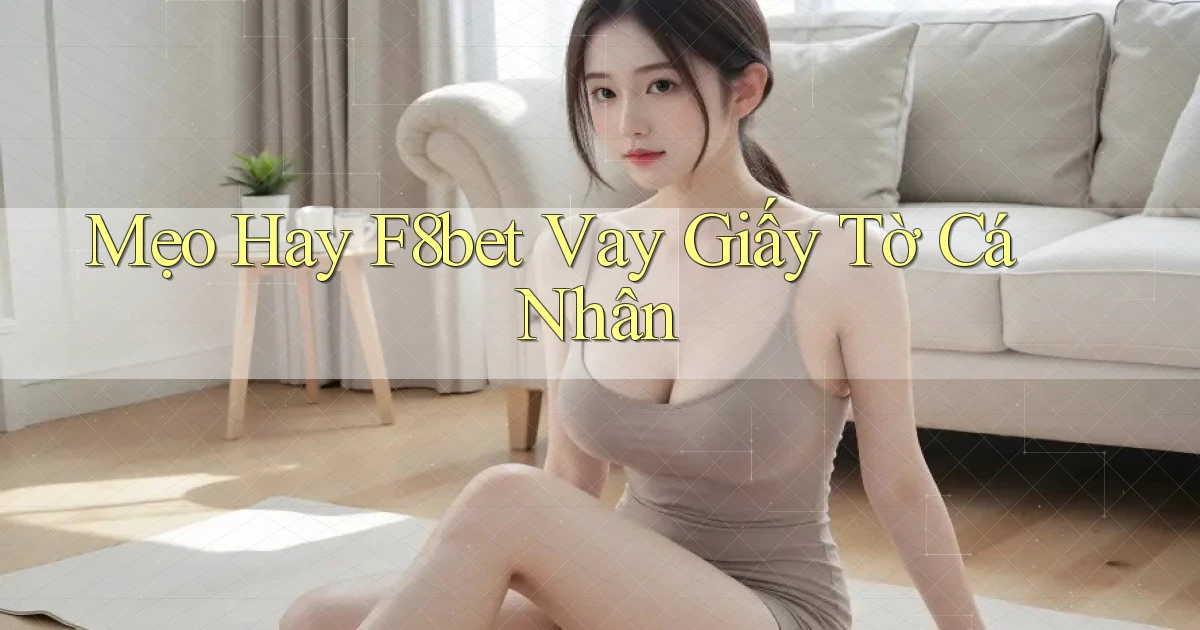 mẹo hay f8bet vay giấy tờ cá nhân