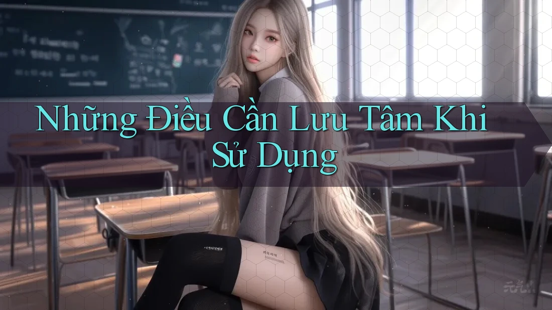 Những Điều Cần Lưu Tâm Khi Sử Dụng Những Điều Cần Lưu Tâm Khi Sử Dụng