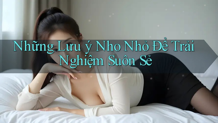 Những Lưu ý Nho Nhỏ Để Trải Nghiệm Suôn Sẻ
