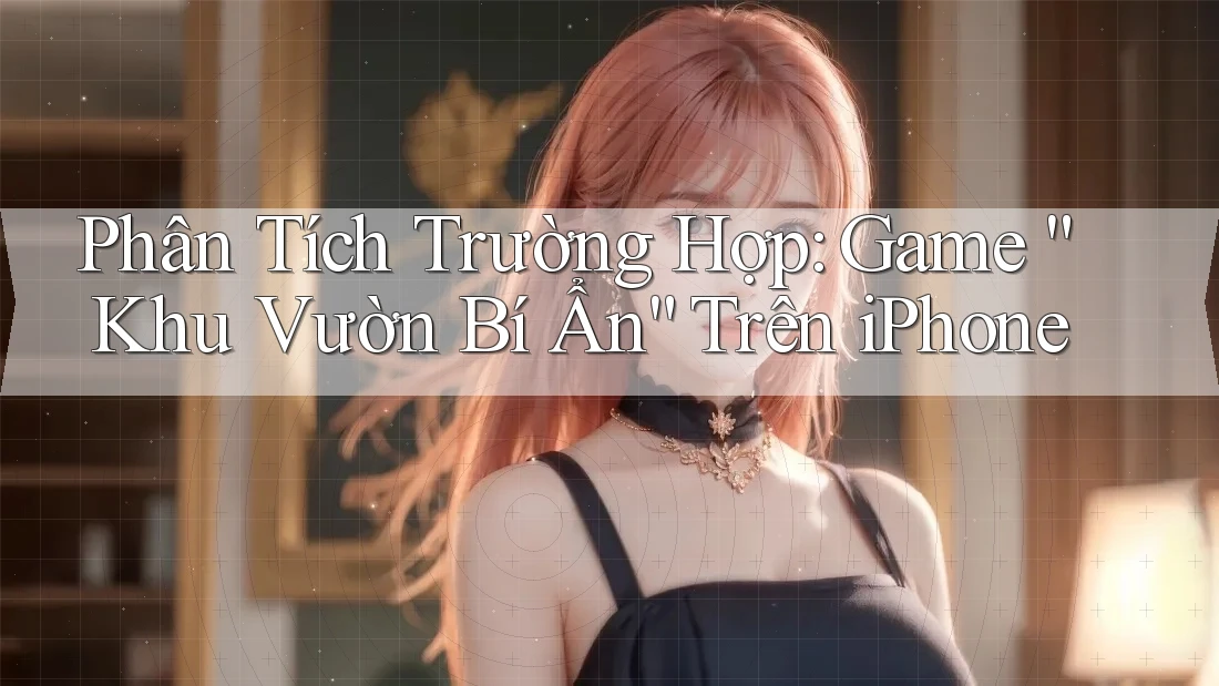 Phân Tích Trường Hợp: Game “Khu Vườn Bí Ẩn” Trên iPhone