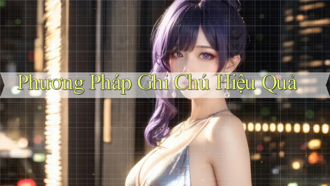Phương Pháp Ghi Chú Hiệu Quả Phương Pháp Ghi Chú Hiệu Quả