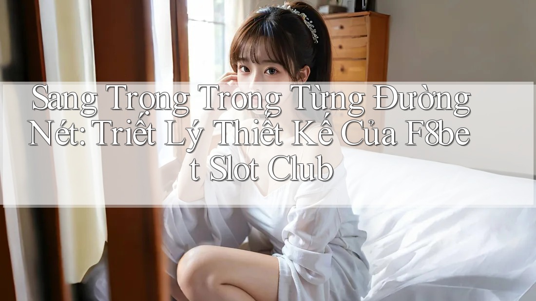 Sang Trọng Trong Từng Đường Nét: Triết Lý Thiết Kế Của F8bet Slot Club