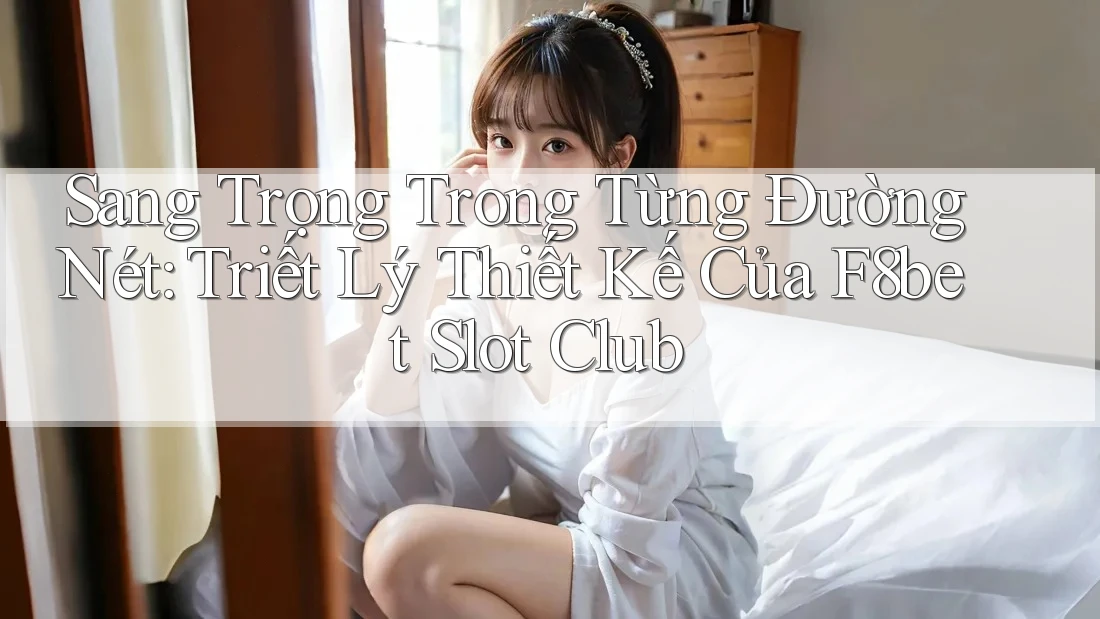 Sang Trọng Trong Từng Đường Nét: Triết Lý Thiết Kế Của F8bet Slot Club Sang Trọng Trong Từng Đường Nét: Triết Lý Thiết Kế Của F8bet Slot Club