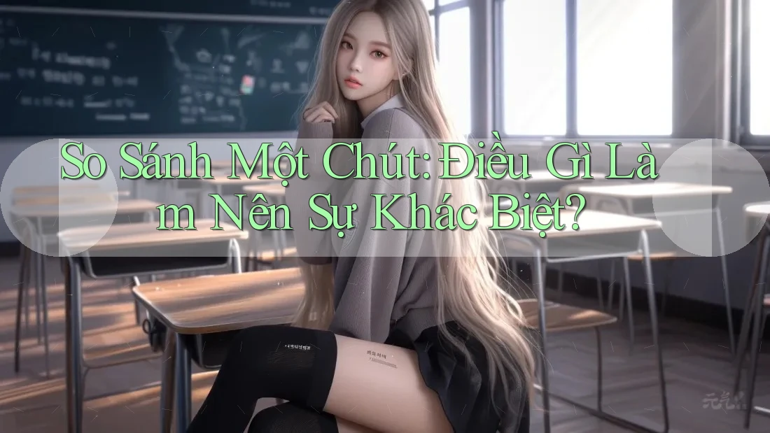 So Sánh Một Chút: Điều Gì Làm Nên Sự Khác Biệt?