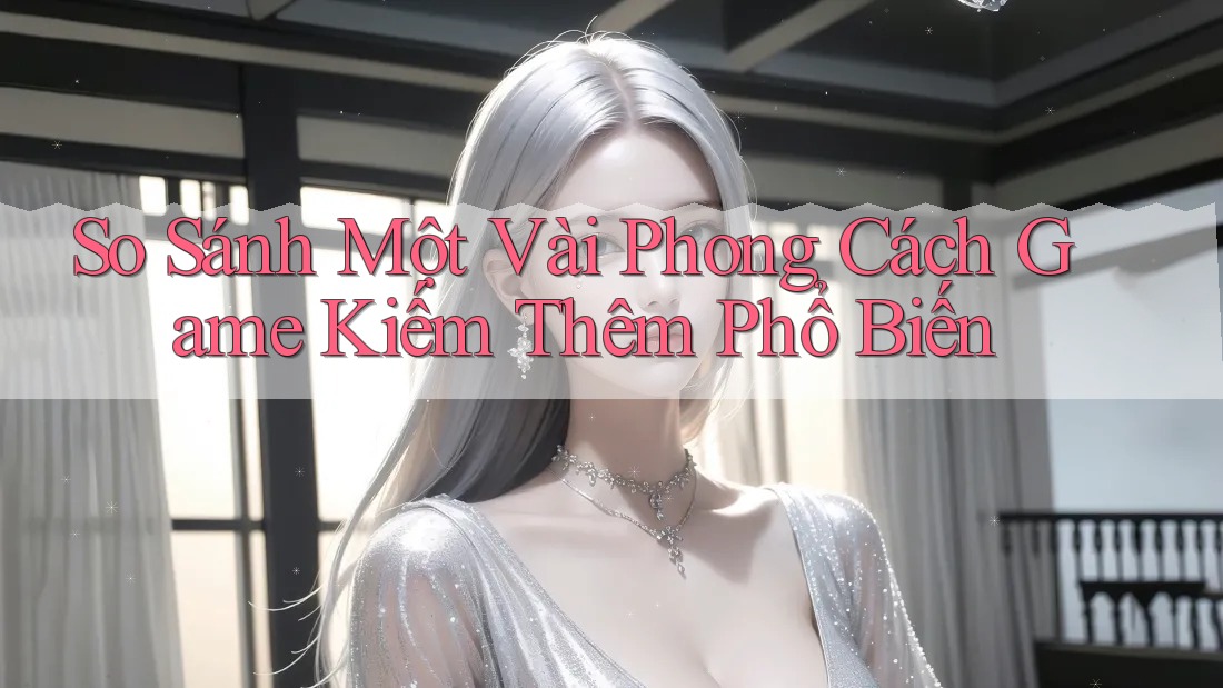 So Sánh Một Vài Phong Cách Game Kiếm Thêm Phổ Biến So Sánh Một Vài Phong Cách Game Kiếm Thêm Phổ Biến