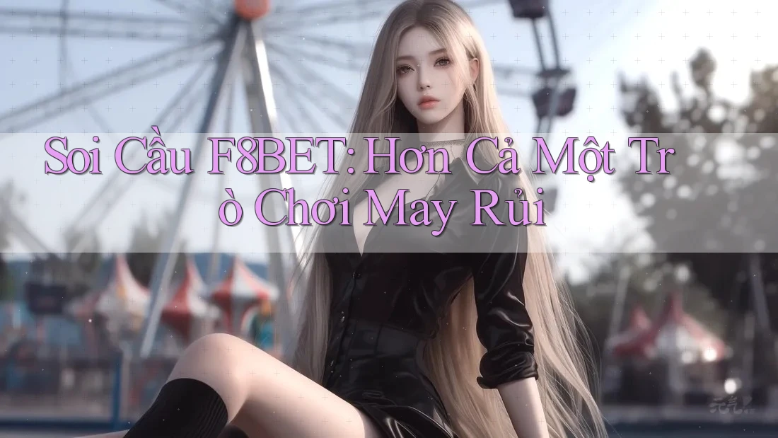 Soi Cầu F8BET: Hơn Cả Một Trò Chơi May Rủi Soi Cầu F8BET: Hơn Cả Một Trò Chơi May Rủi