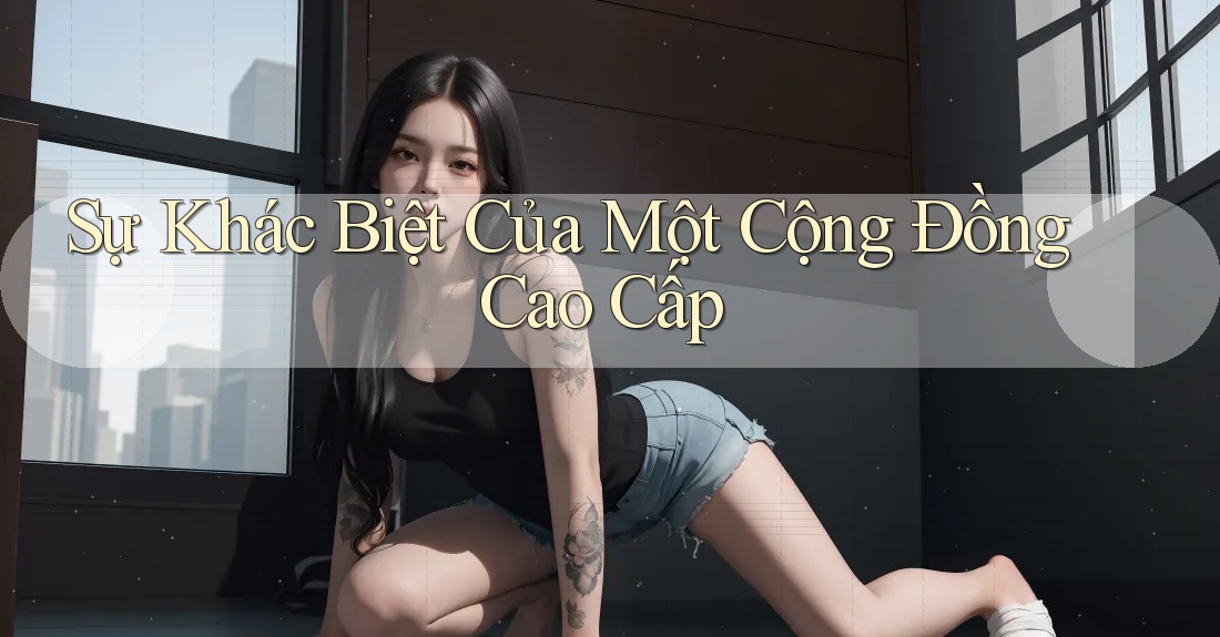 Sự Khác Biệt Của Một Cộng Đồng Cao Cấp Sự Khác Biệt Của Một Cộng Đồng Cao Cấp