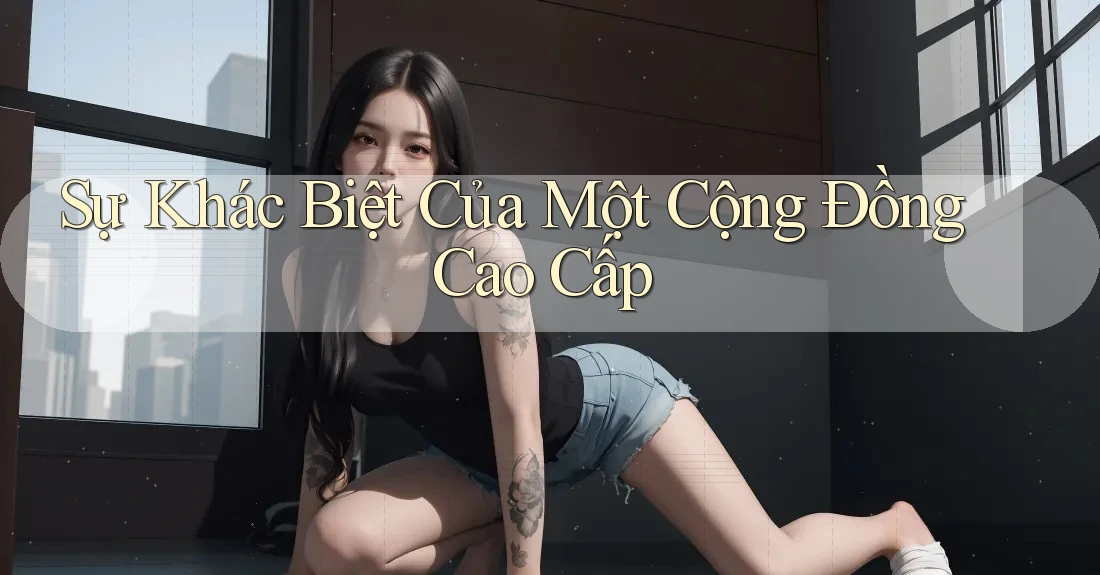 Sự Khác Biệt Của Một Cộng Đồng Cao Cấp Sự Khác Biệt Của Một Cộng Đồng Cao Cấp