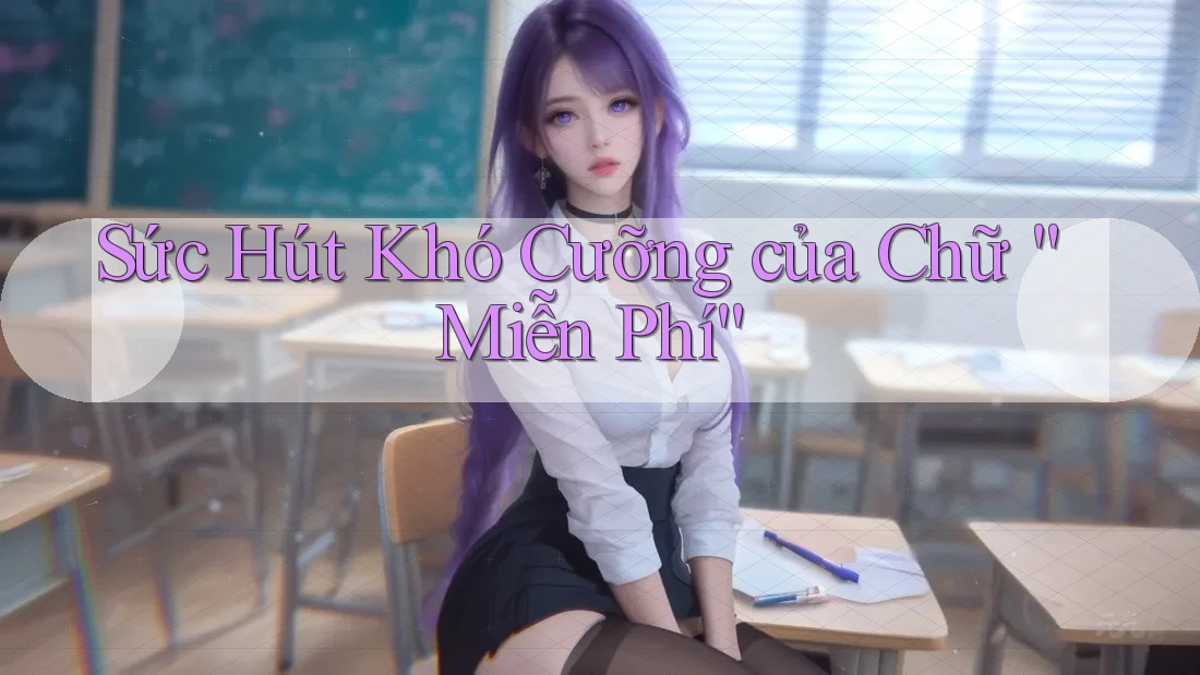 Sức Hút Khó Cưỡng của Chữ “Miễn Phí” Sức Hút Khó Cưỡng của Chữ “Miễn Phí”